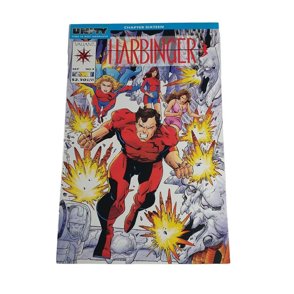 Harbinger 9 Valiant Sept 1992 Comic Book Collector Bagged Boarded